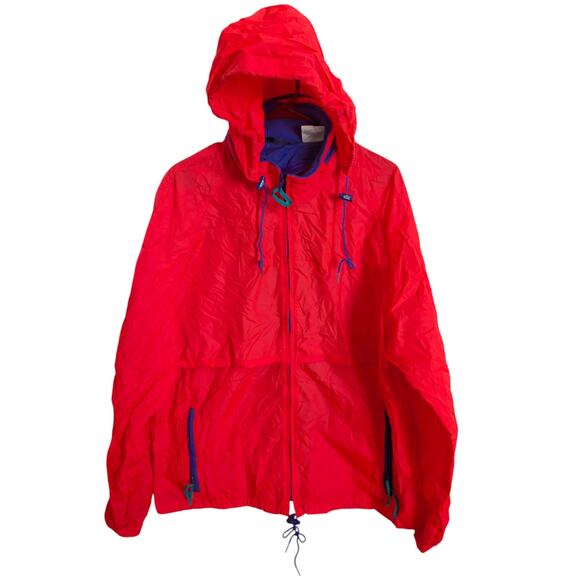 Vintage Woolrich Men's Pink Purple Windbreaker Packable Large - Picture 5 of 9